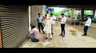 Rent dues mount, stores at Gurgaon's rapid rail station sealed