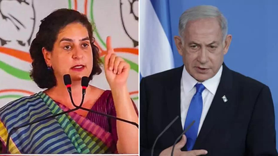 'Moral responsibility of ... ': Priyanka Gandhi hits out at 'barbaric' Netanyahu and US