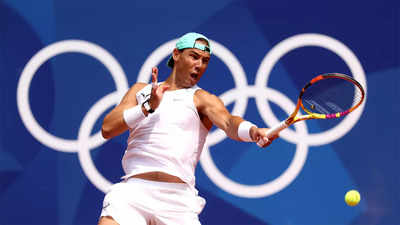 Paris Olympics: Rafael Nadal trains ahead of doubles opener despite ...