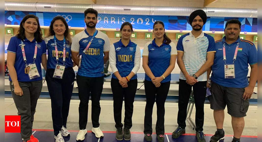 Indian Shooters Excel on First Day of Paris 2024