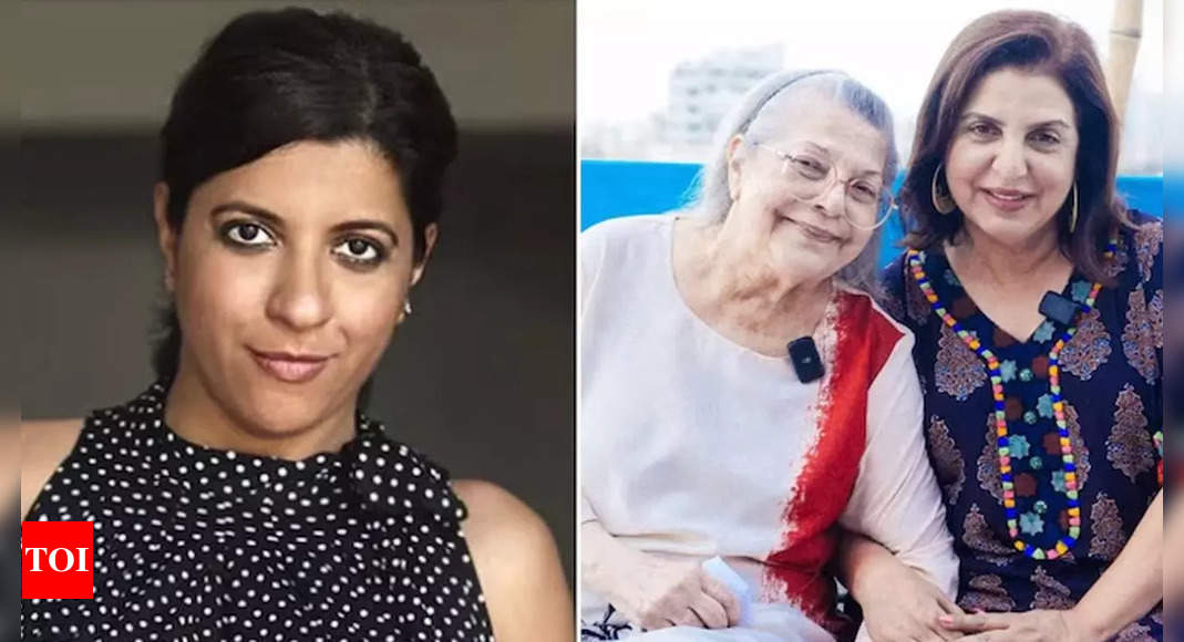 Zoya Akhtar gives a heartfelt tribute to aunt Menaka Irani