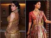 Divas who dazzled in glittering outfits at AR wedding