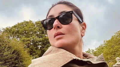 Kareena Kapoor Khan rocks a no-makeup look, says ‘Hello’ from UK