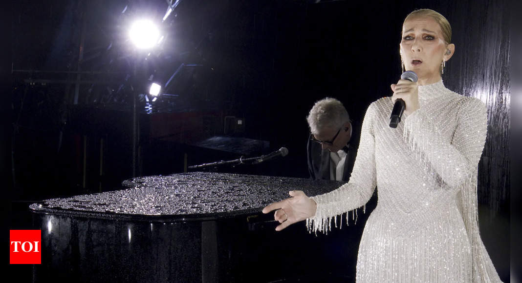 Celine Dion makes musical comeback at Olympics