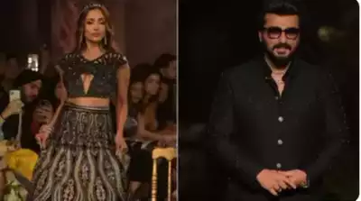 Amidst breakup rumors, Arjun Kapoor protects Malaika Arora from being mobbed at an event