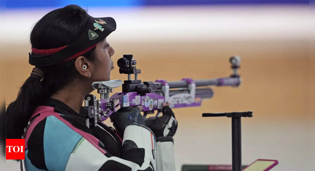 Paris Olympics: Indian shooters miss out on medal rounds in 10m Air Rifle Mixed Team event | Paris Olympics 2024 News – Times of India