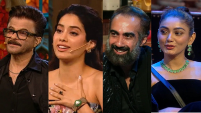 Bigg Boss OTT 3: Janhvi Kapoor graces the Weekend Ka Vaar and recreates Ranvir-Sana's fight with uncle Anil Kapoor