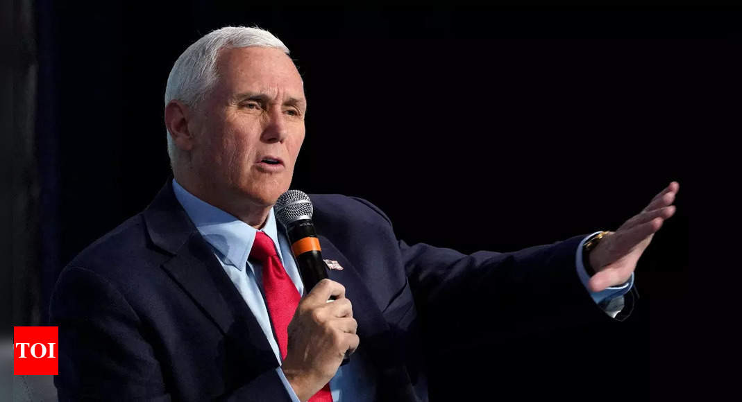 Former vice president Mike Pence rejects Trump endorsement – Is he secretly backing Kamala Harris? – Times of India