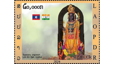 India, Laos unveil world's first stamp depicting Ram Lalla of Ayodhya during Jaishankar's visit
