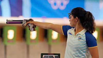 Manu Bhaker halfway through her Olympic redemption in Paris | Paris ...