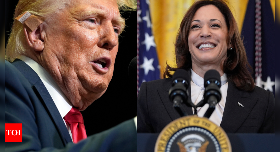 Astrologer’s 2020 post on Kamala running for President viral. ‘Trump winning?’ Internet asks her – Times of India