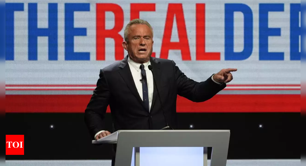 RFK Jr has enough signatures to appear on Nevada ballot: Officials – Times of India