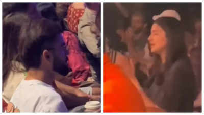 Virat Kohli and Anushka Sharma blend into the crowd as they attend Kirtan again in London - WATCH