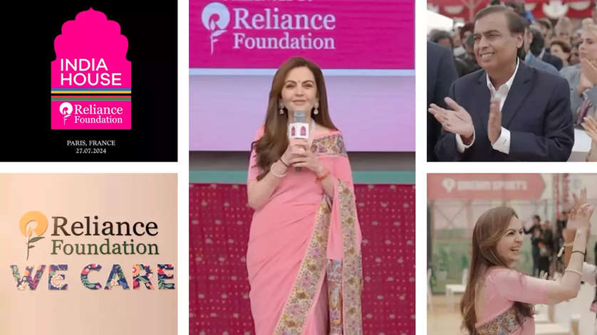 India House debuts at Paris Olympics, symbolising aspirations- Nita Ambani lights the traditional lamp