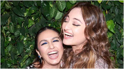 Pic; Sonakshi Sinha’s heartwarming birthday wish for Huma Qureshi