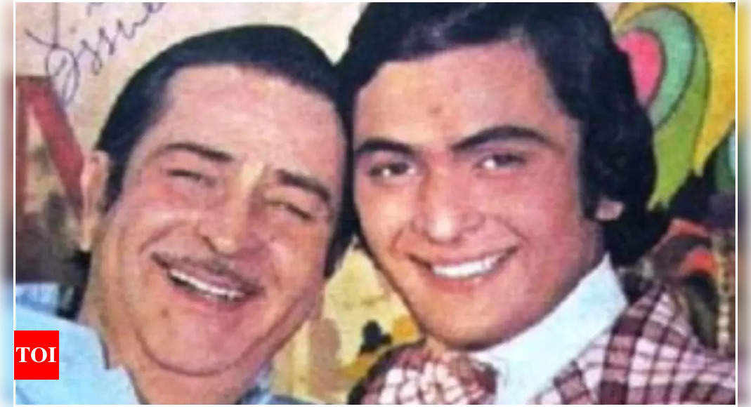 Rishi Kapoor's father