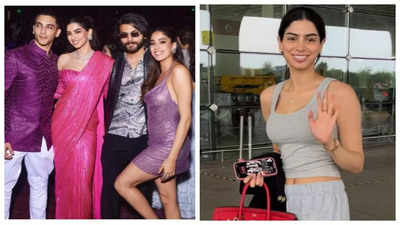 Khushi Kapoor's wallpaper featuring rumoured boyfriend Vedang Raina, Janhvi Kapoor and Shikhar Pahariya grab attention - WATCH video