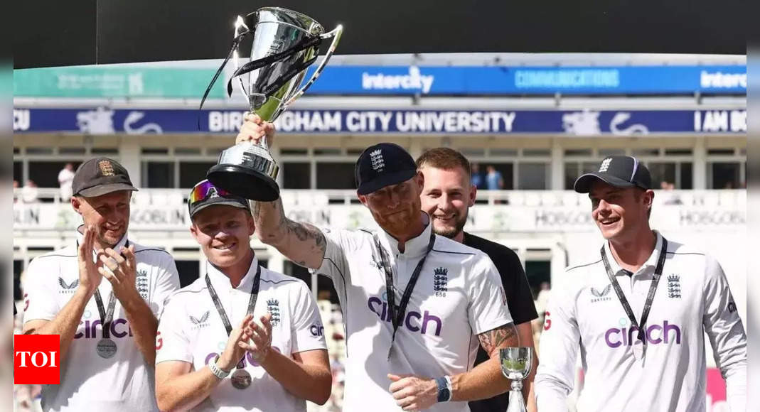 3rd Test: Ben Stokes-led England complete 3-0 series sweep against West Indies | Cricket News – Times of India