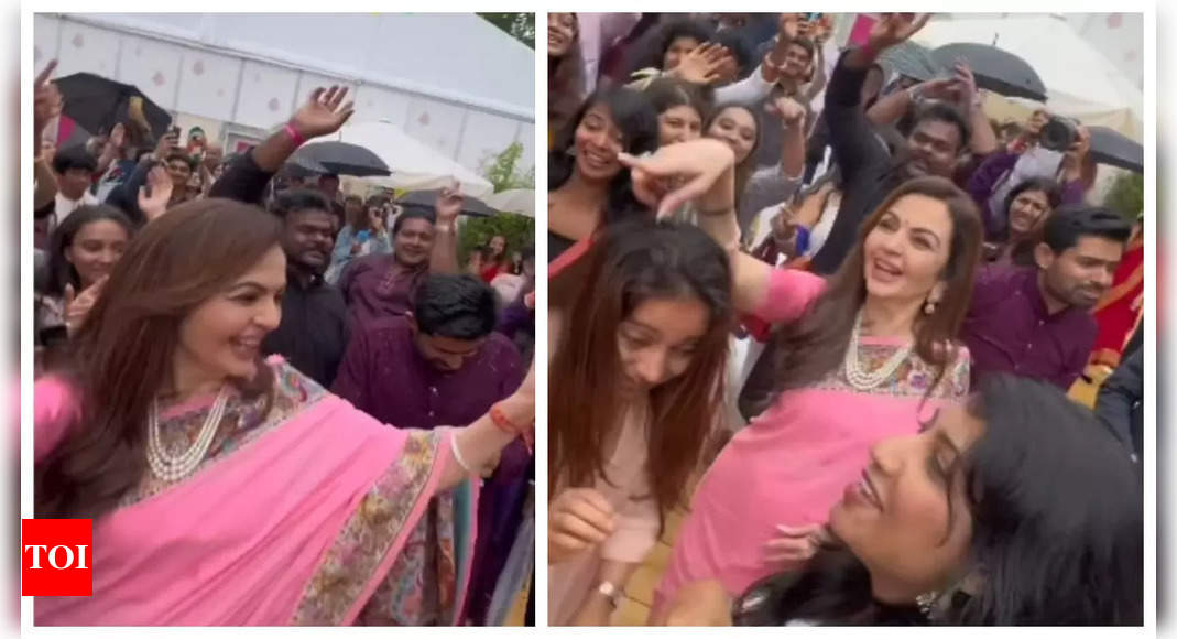 Nita Ambani dances her heart out with visitors at opening ceremony of Paris Olympics 2024 – WATCH video |