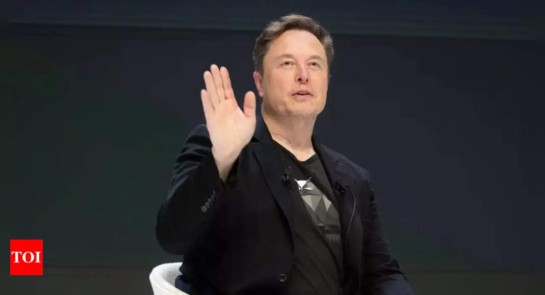 Elon Musk shares deepfake Harris video, violating X rules – Times of India