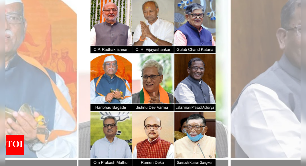 BJP, RSS Veterans Appointed as Governors