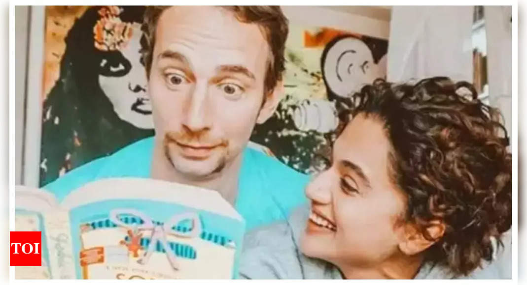 Taapsee Pannu gives a befitting reply to people who don’t know about her hubby Mathias Boe: Just because he is not a cricketer or big businessman | Hindi Movie News