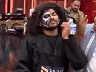 Adirchi Arun makes surprise entry on Top Cooku Dupe Cooku in Vikram's Anniyan avatar