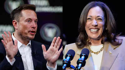 Elon Musk labels Kamala Harris 'extinctionist' over 'climate anxiety' comments