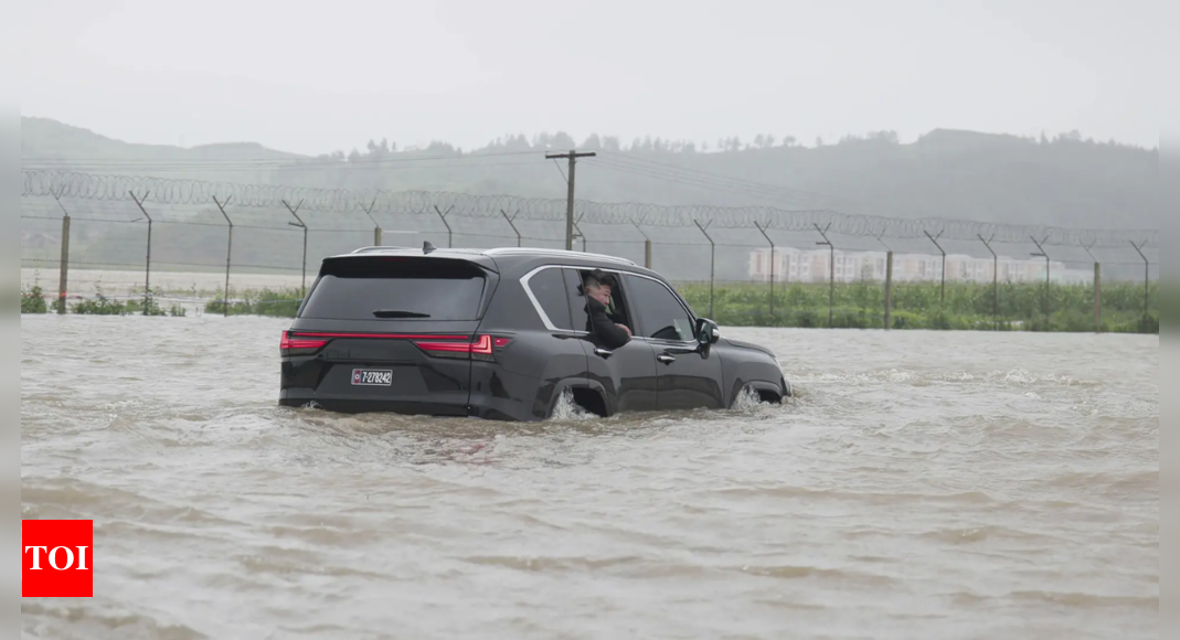 5,000 people rescued from flooding in North Korea in evacuation efforts ...