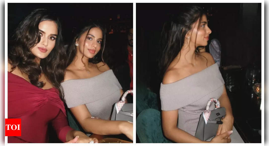 Suhana Khan has a fashionable night out with her B-town friends; fans ask ‘next film on the cards?’ |