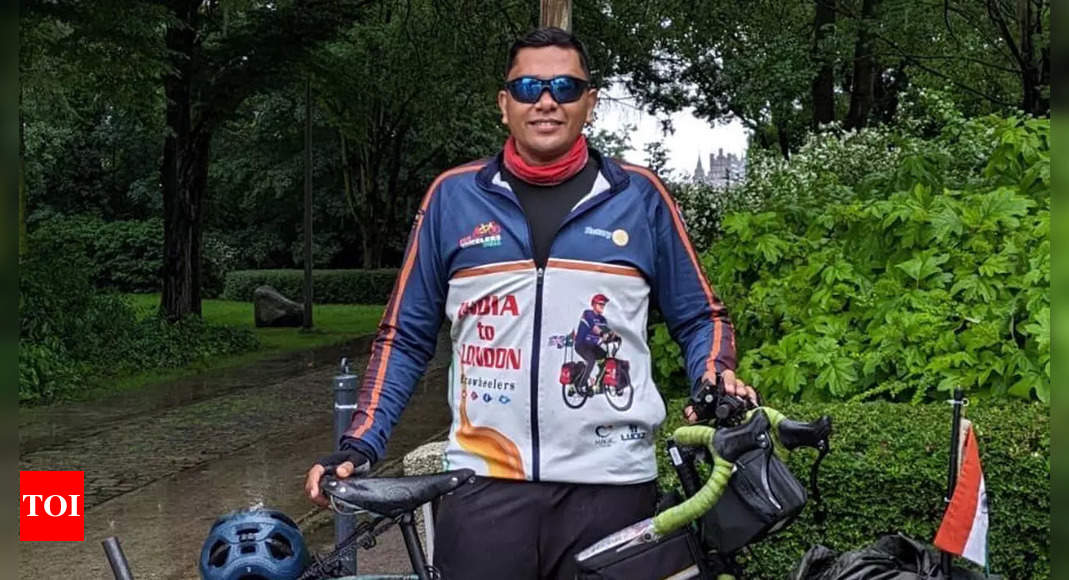 Kerala Cyclist Completes 22,000 km Ride to Paris