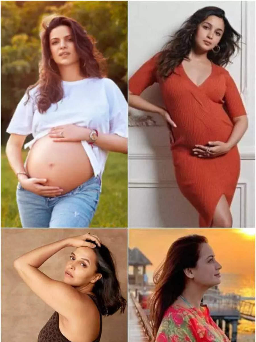 Actresses who got married after their pregnancies