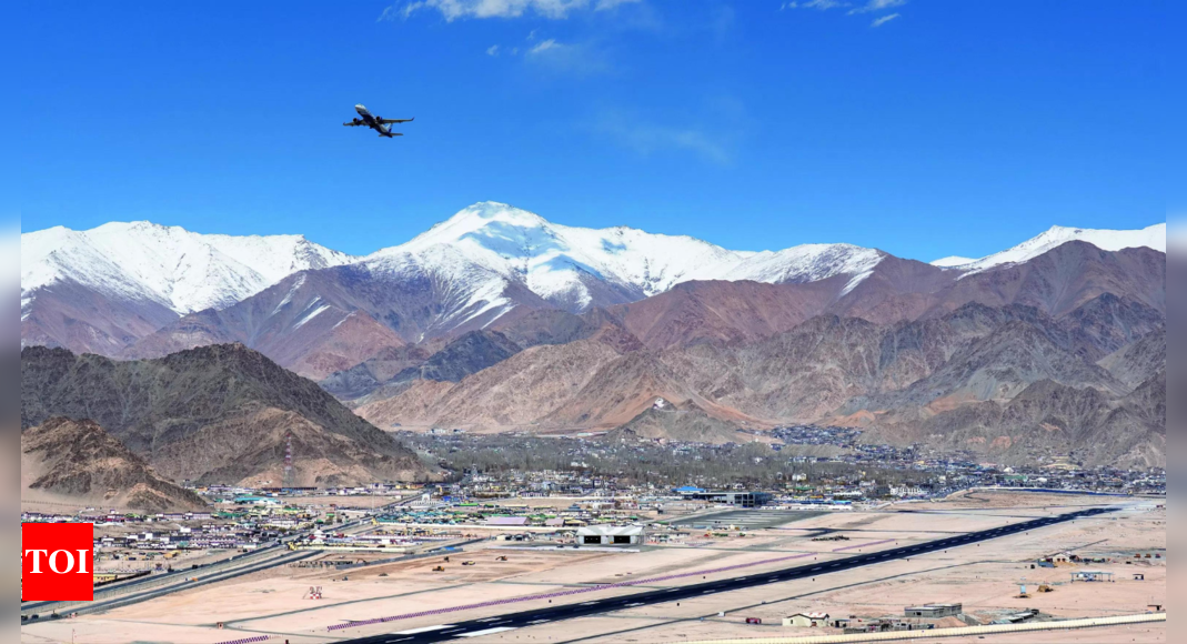 At 36°C, ‘cold desert’ Leh too hot for flights; 12 cancelled in 3 days