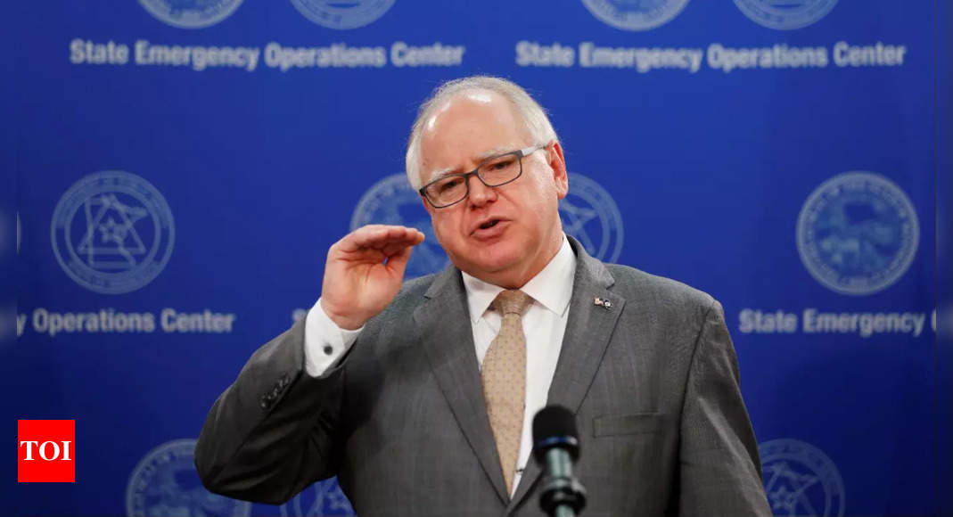 Who Is Tim Walz? Minnesota governor stirring interest in Kamala Harris’ VP search – Times of India