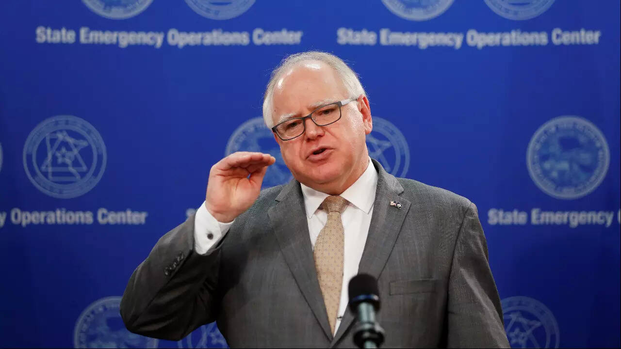 Kamala Harris: Who Is Tim Walz? Minnesota governor stirring interest in Kamala  Harris' VP search - Times of India