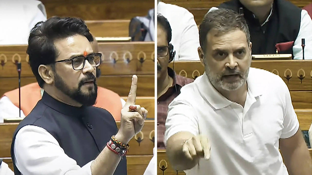 Jiske ... ': Anurag Thakur's caste attack on Rahul triggers storm; Congress  leader says 'ready to take abuses for seeking census' | India News - Times  of India