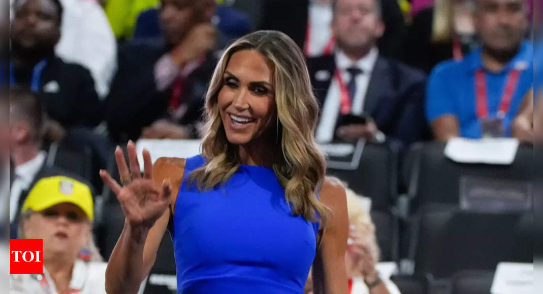 Lara Trump says Kamala Harris reminds her of designer ‘trash bag’ – Times of India