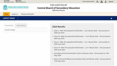 CBSE Class 10, 12 re-evaluation results 2024 out at results.cbse.nic.in; Check direct links here