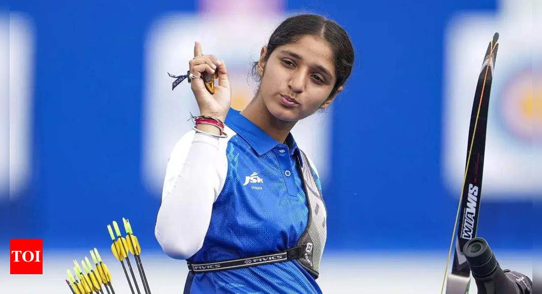 Bhajan Kaur Advances in Paris 2024 Archery