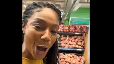 Actor 'shocked' seeing grocery store in Africa. 'I was lied to,' she says after backlash