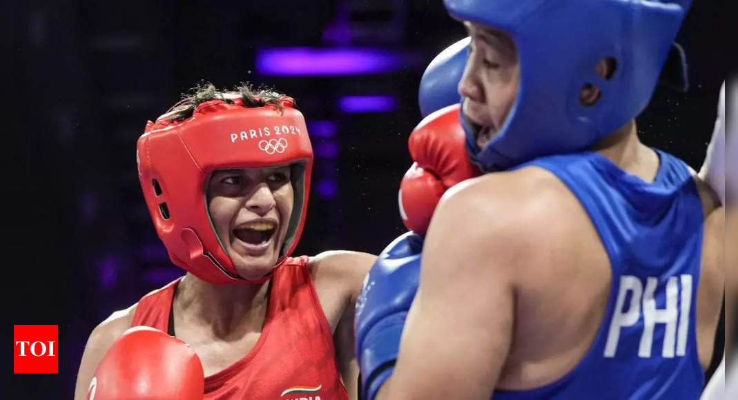 Indian boxer in Paris Olympics