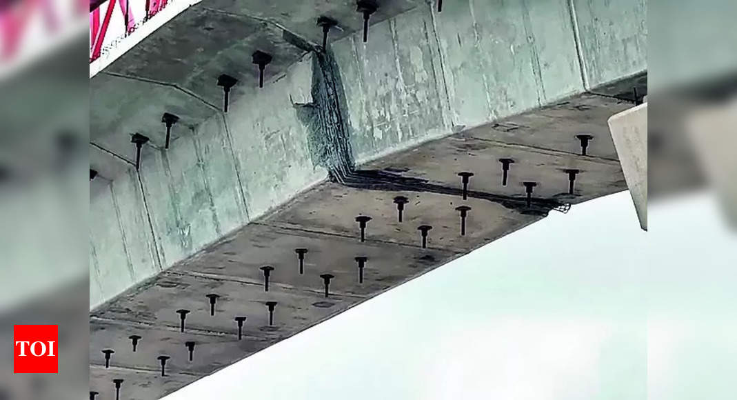 Crack Found in Surat Metro Bridge Construction