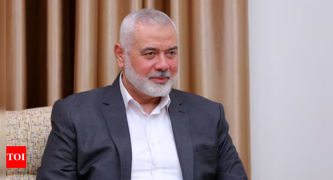 Who was Ismail Haniyeh, Hamas chief killed in Iran? – Times of India