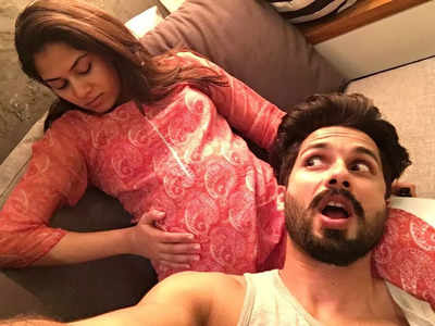 Throwback: When Mira Rajput shared THIS pic with Shahid Kapoor before Misha's arrival; ‘Can You Come Out Already?’