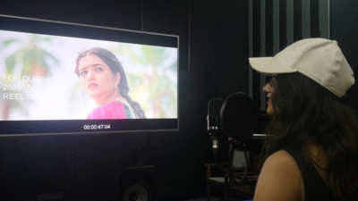 Bhagyashri Borse completes dubbing for 'Mr Bachchan'