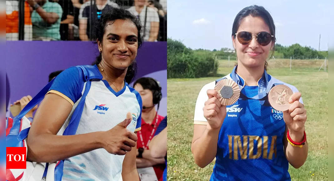 For making a ‘fake’ account to defend her, PV Sindhu calls fellow double Olympic medalist Manu Bhaker a ‘sweetheart’ | Paris Olympics 2024 News