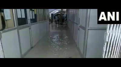 Watch: UP assembly flooded as heavy rain lashes Lucknow