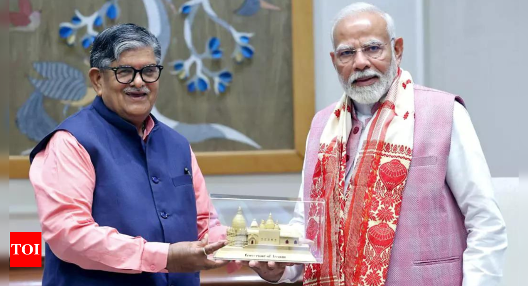 Lakshman Prasad Acharya Sworn in as Manipur Governor