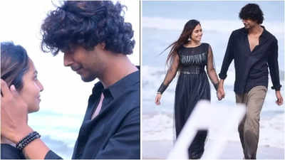 Bigg Boss Malayalam duo Sreethu and Arjun set the screen ablaze with their romantic video for 'Nenjin Ezhuthu''; fans go gaga