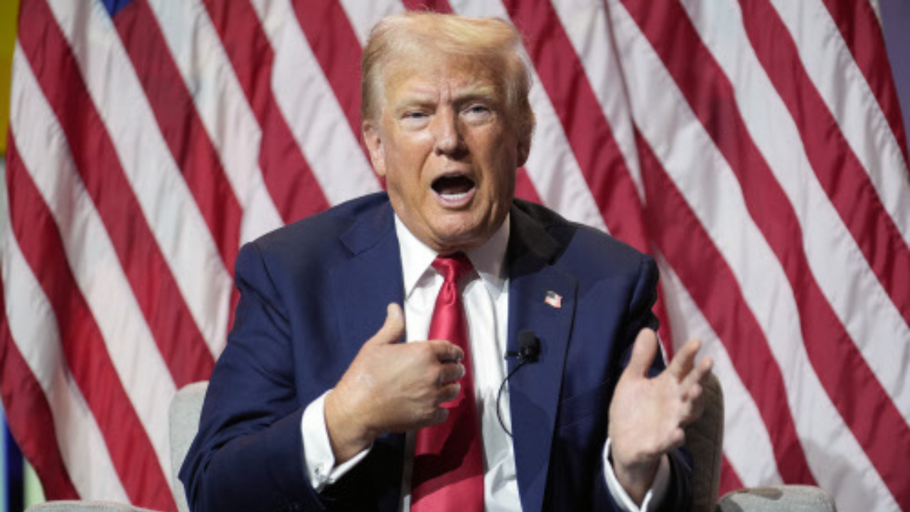 Indian or black': Donald Trump attacks Harris's racial identity, sparks  controversy - Times of India